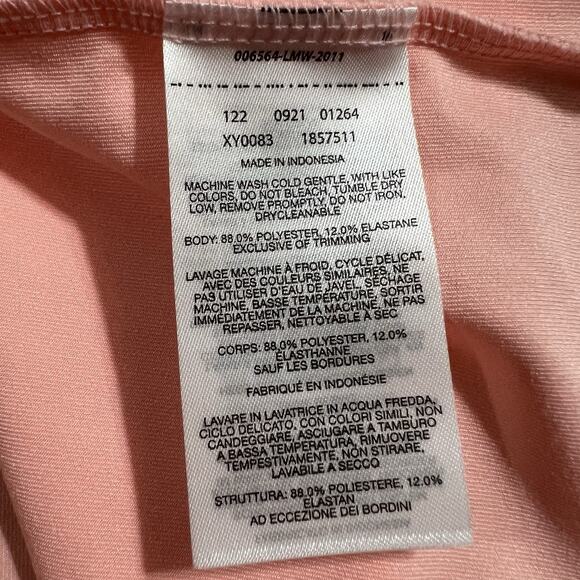 Columbia Girls U Vista Brook Printed Long Sleeve Swim Shirt Rash Guard Pink Larg - Picture 7 of 9